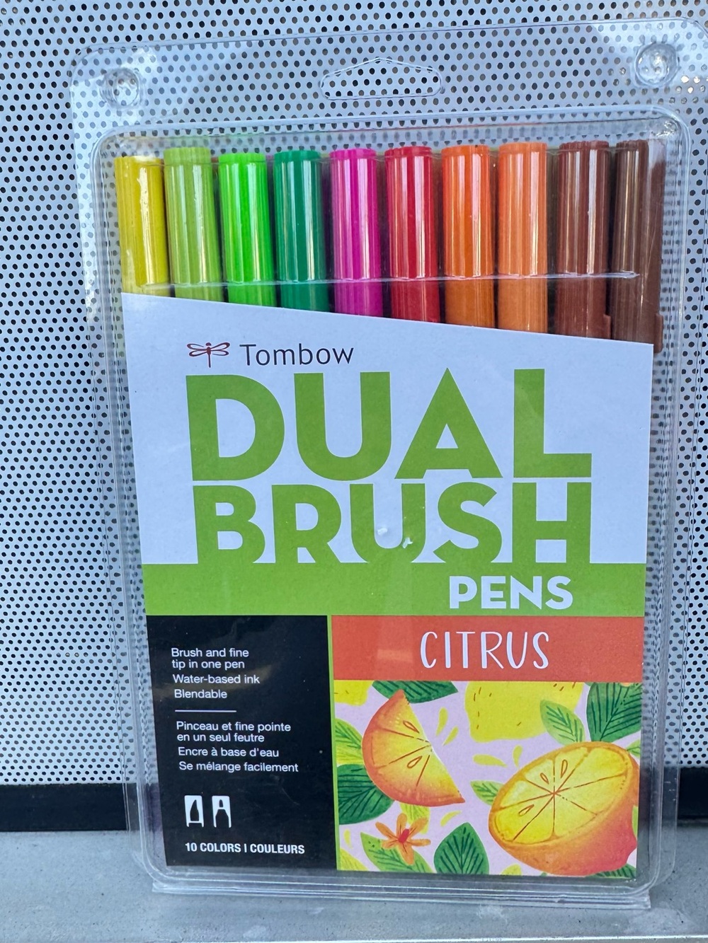 Tombow Dual Brush Pens - Citrus Color Set 10 pack